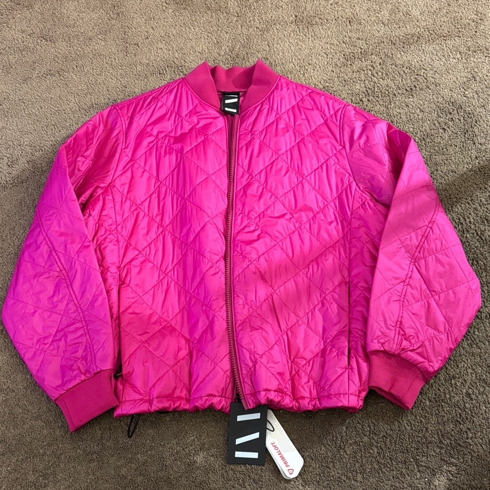 Men's Pink Bomber Jacket